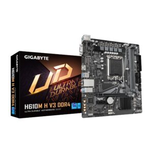 GIGABYTE H610M H V3 DDR4 MICRO ATX BRAND NEW MOTHERBOARD