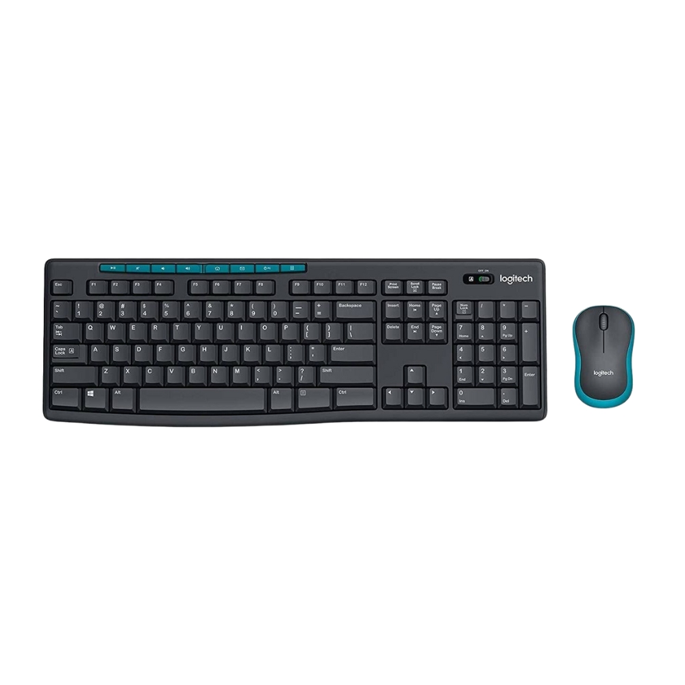 LOGITECH MK275 WIRELESS OFFICE KEYBOARD AND MOUSE COMBO 1 Logitech Mk275 Wireless Office Keyboard And Mouse Combo