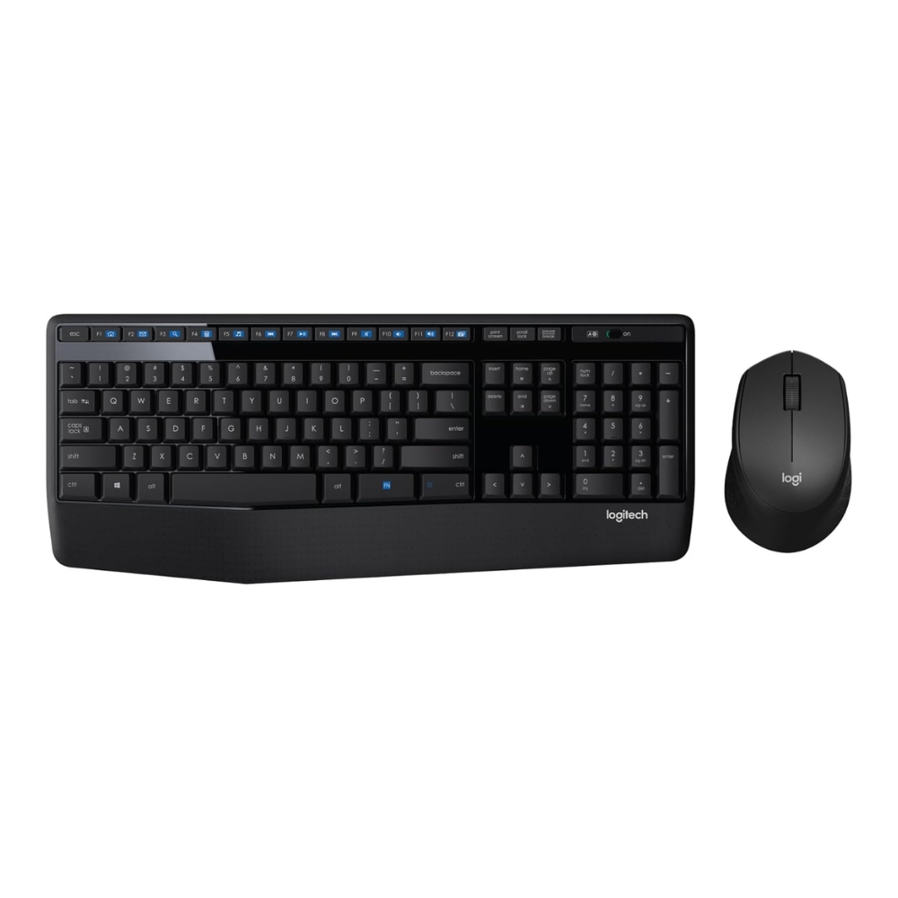 LOGITECH MK345 WIRELESS OFFICE KEYBOARD AND MOUSE COMBO 1 Logitech Mk345 Wireless Gaming Keyboard And Mouse Combo