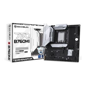 MAXSUN B760M D5 WIFI 6E DDR5 MICRO ATX BRAND NEW MOTHERBOARD