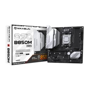 MAXSUN B850M WIFI DDR5 MICRO ATX BRAND NEW MOTHERBOARD