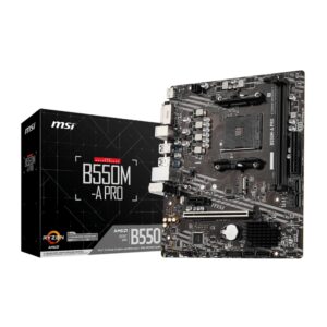MSI B550M A PRO DDR4 MICRO ATX BRAND NEW MOTHERBOARD