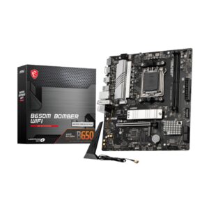 MSI B650M BOMBER WIFI DDR5 MICRO ATX BRAND NEW MOTHERBOARD