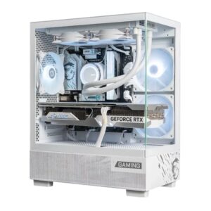 MSI PANO M110L WHITE CRYSTAL TOWER MICRO ATX GAMING PC CASING