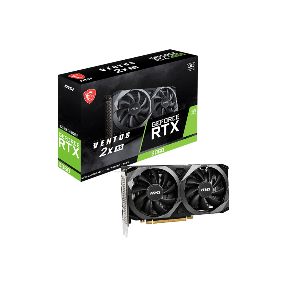 MSI RTX 3060 VENTUS 2X 12G OC BRAND NEW NVIDIA GRAPHICS CARD 1 Msi Rtx 3060 Ventus 2X 12G Oc Brand New Nvidia Graphics Card