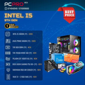 INTEL CORE I5 9600K 9TH GEN PREBUILT DESKTOP COMPUTER