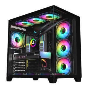 Home 1 13 Ruix Aerospace Pro Max Atx Mid Tower Pc Casing