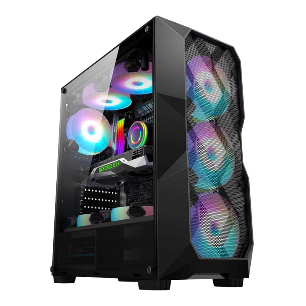 RUIX COOLING KEYTECH ARMOR ATX MID TOWER PC CASING 1 Ruix Cooling Keytech Armor Atx Mid Tower Pc Casing