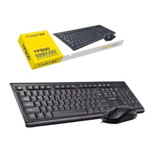 TWOLF TF500 WIRED OFFICE KEYBOARD AND MOUSE COMBO