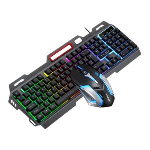 TWOLF TF600 WIRED GAMING KEYBOARD AND MOUSE COMBO