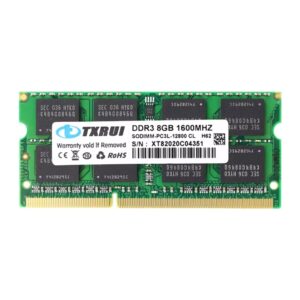 TXRUI 8GB DDR3 1600MHZ LAPTOP RAM