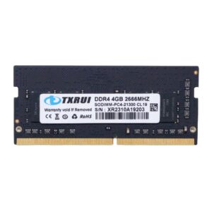 TXRUI 4GB DDR4 2666MHZ LAPTOP RAM