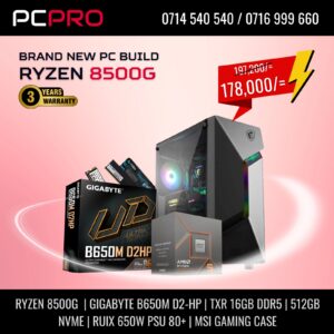 Home 1 15 Pcpro Amd Ryzen 5 8500G Prebuilt Desktop Computer