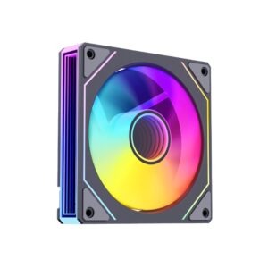 SNOWMAN LK120 ARGB 120MM BLACK CASE FAN (REVERSE)