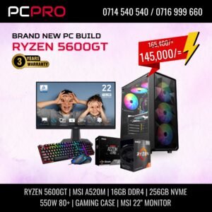 Home 1 8 Amd Ryzen 5 5600Gt Prebuilt Desktop Computer